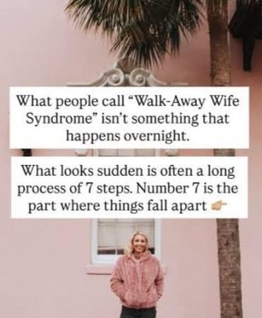 Why aging wife suddenly walks away from her marriage